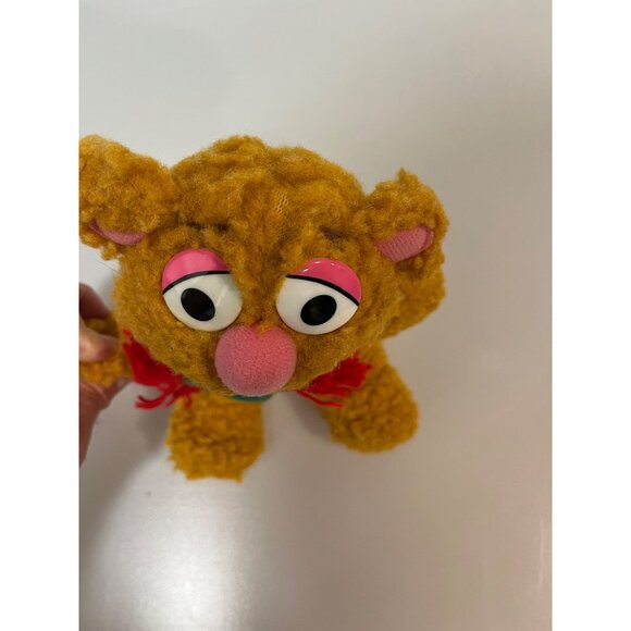 Vintage 1987 Henson Associates Baby Fozzie Bear Plush Toy By Simon Marketing - Picture 5 of 6